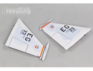 Freewing F-15C Eagle Rudder Part Set Freewing F-15C Eagle Rudder Part Set